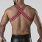 Arnês Corporal Backroom Harness Locker Gear Vermelho - Thumbnail 2