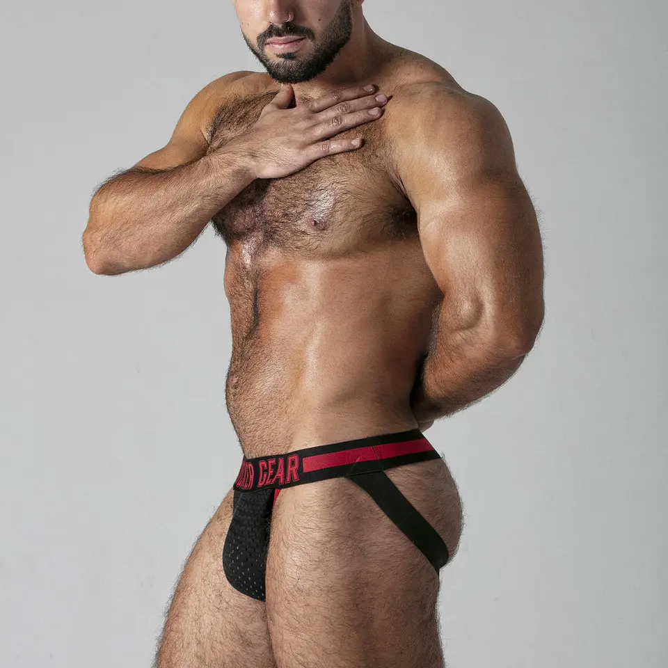 Jockstrap Push It Locker Gear Vermelho 3
