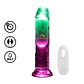 Vibrador com LED e Comando LED Vibrating Straight Cock 6 /15 CM Realrock - Thumbnail 1