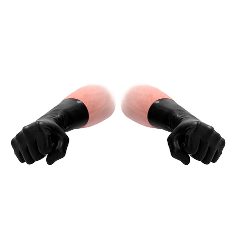 Luvas de Latex Fist It Pretas