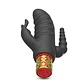Romanov Vibrador Clássico com Manga de Silicone Amovível Crushious - Thumbnail 3