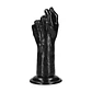 Dildo em Forma de Punho Fist of Pleasure 21 CM Preto Ouch! - Thumbnail 4