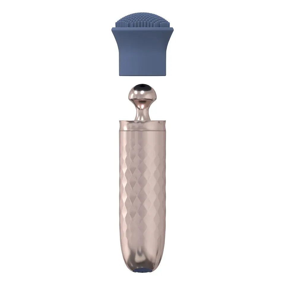 Vibrador the Thrill10 Speed Interchangeable Azul Loveline 4