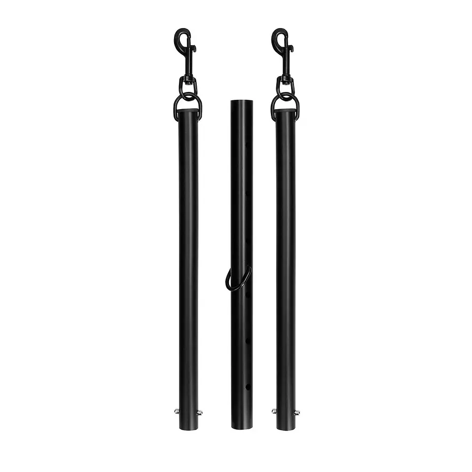 Barra Afastadora Adjustable Spreader Bar Preto Ouch! 5