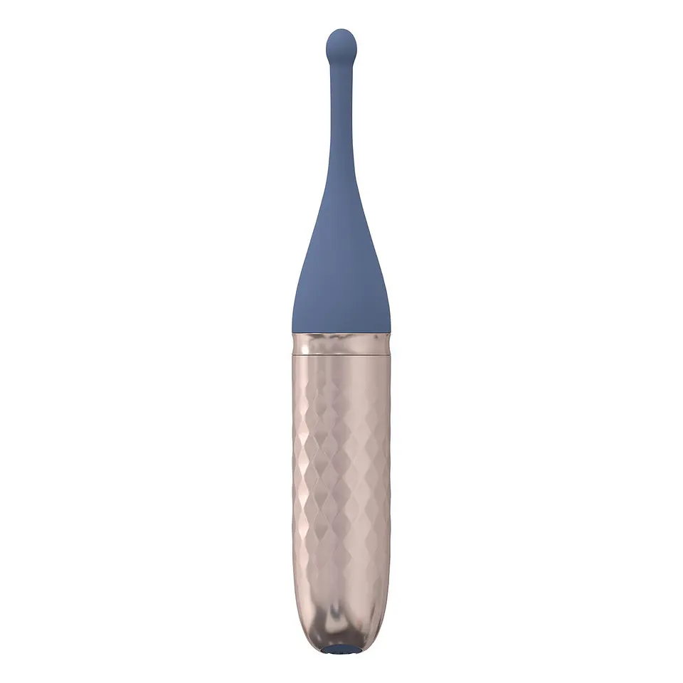 Vibrador the Thrill10 Speed Interchangeable Azul Loveline 5