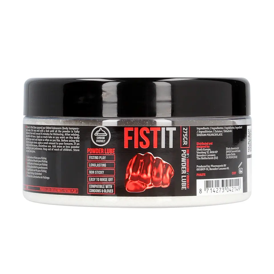 Lubrificante em Pó Powder Lube 9.7 Oz 275 Gr Fist It 1