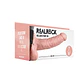 Strap-On Oco com Testículos 7 /18 CM Flesh Realrock - Thumbnail 2