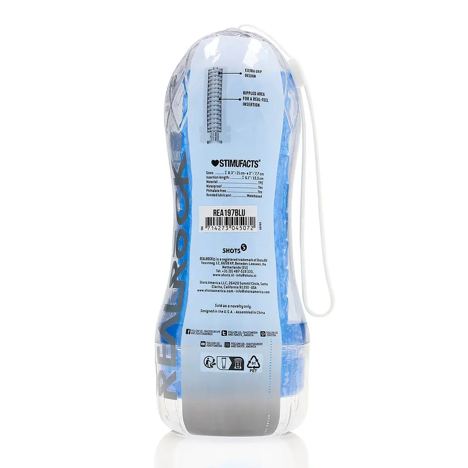 Masturbador Teasy Rider Textured Realrock 5