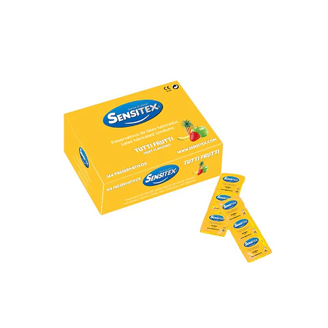 Preservativos Tuttifrutti 144 Unidades Sensitex