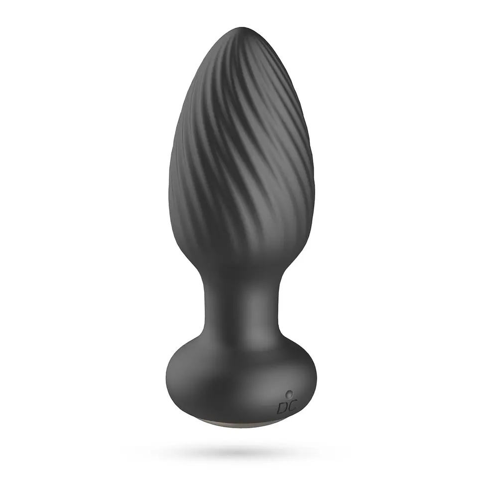 Twister Plug Anal Rotativo com Controlo Remoto Crushious 4