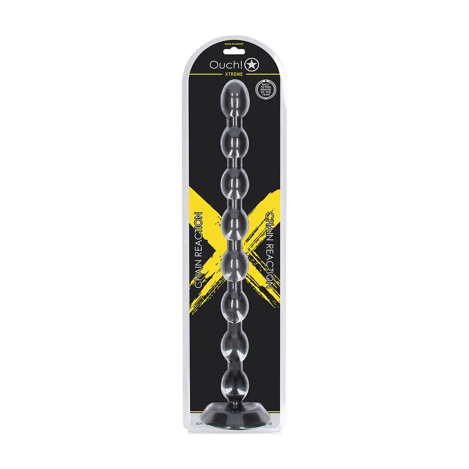 Plug Anal Chain Reaction 49 CM Preto Ouch! 2