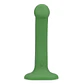 Vibrador Non-Phallic Vibrating Dildo Pequeno Forest Green Loveline - Thumbnail 1
