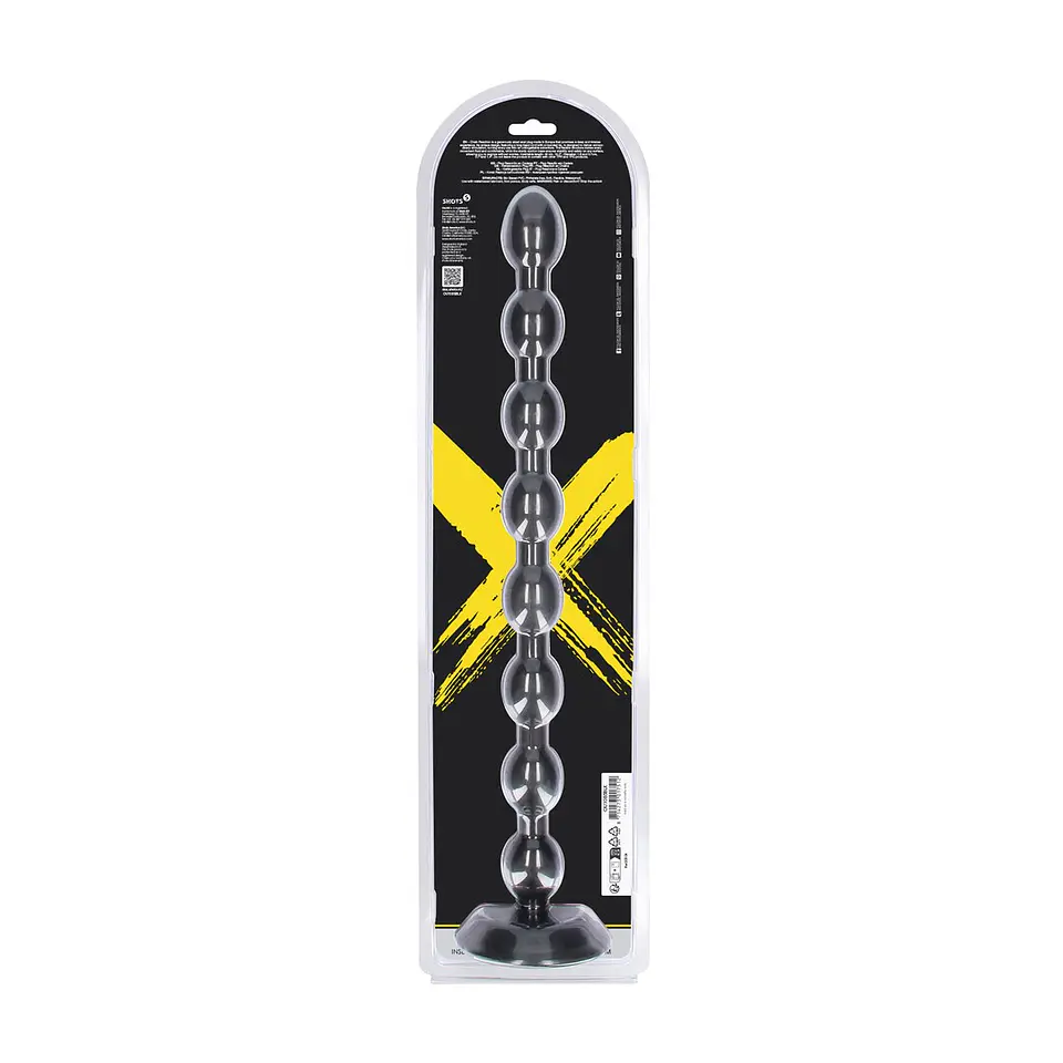 Plug Anal Chain Reaction 49 CM Preto Ouch! 3