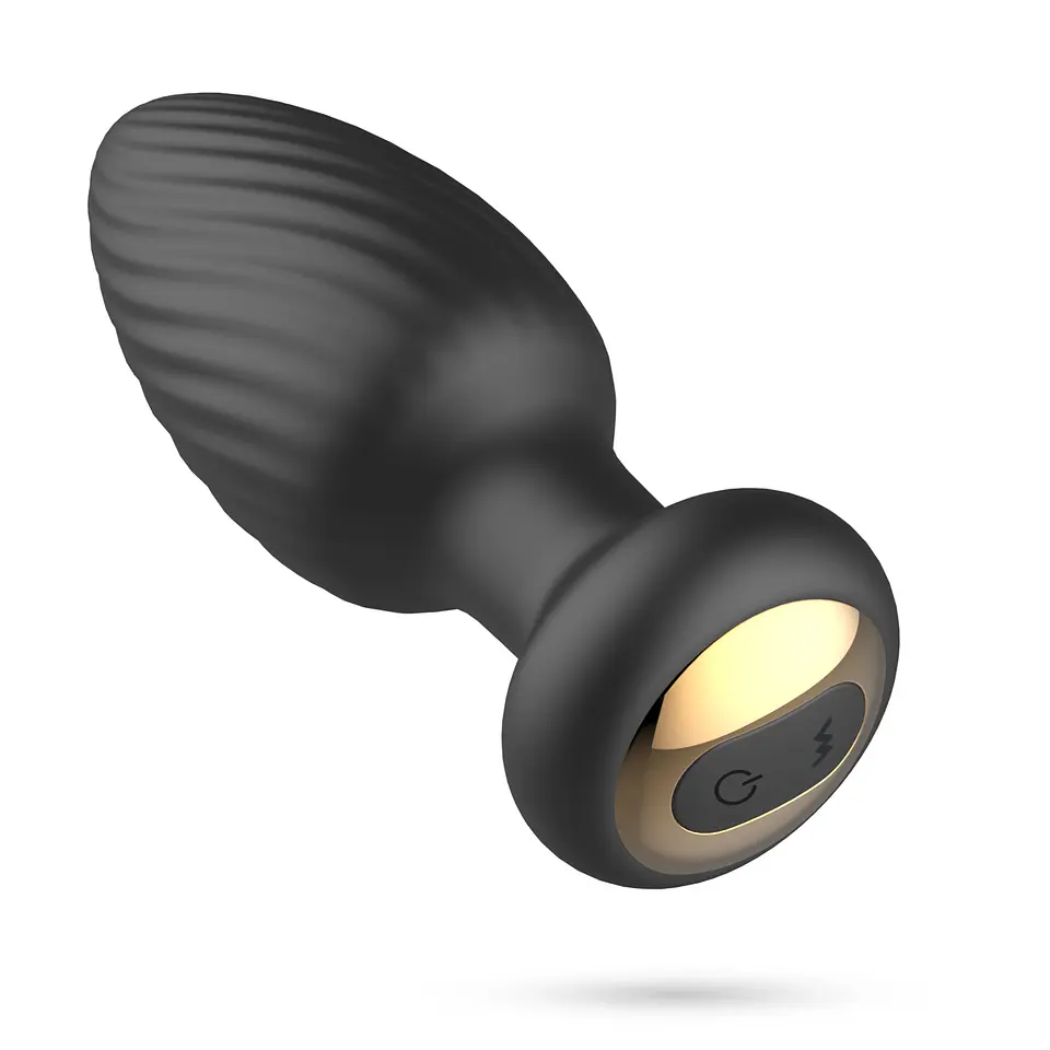 Twister Plug Anal Rotativo com Controlo Remoto Crushious 6