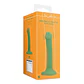 Vibrador Non-Phallic Vibrating Dildo Pequeno Forest Green Loveline - Thumbnail 2