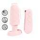 Plug Anal com Vibração e Comando Velvet Rosa Loveline - Thumbnail 1
