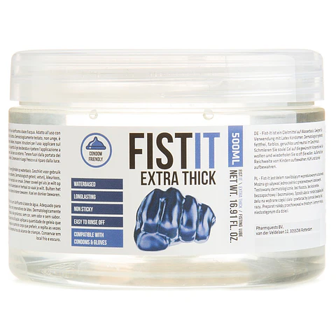 Lubrificante para Fisting Fist It Extra Thick 500ml Pharmquests