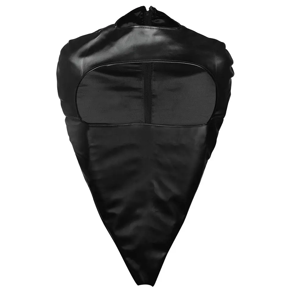 Restrição de Braços Zip-Up Full Arm and Shoulder Sleeve Preto Xtreme Ouch! 5