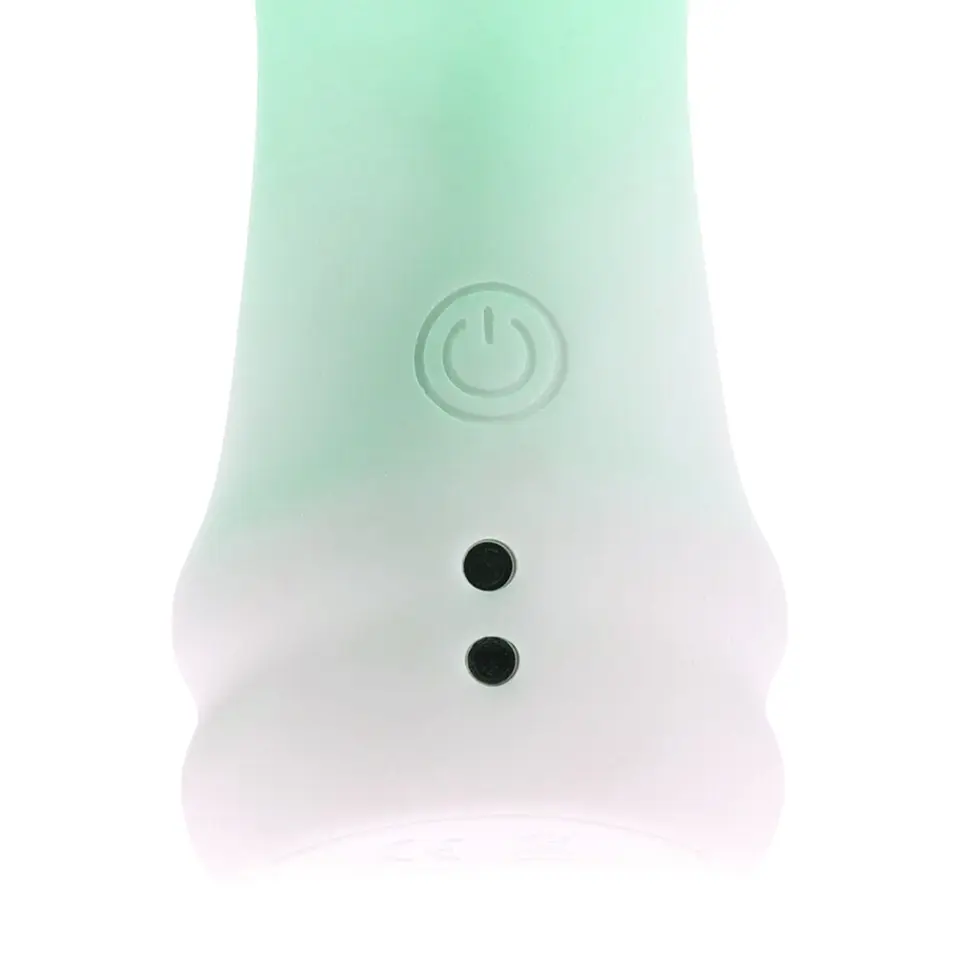 Vibrador de Dedo Smooth Misty Green Loveline 4