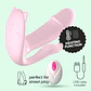 Estimulador com Controlo Remoto Fritz Crushious Rosa Pastel - Thumbnail 1