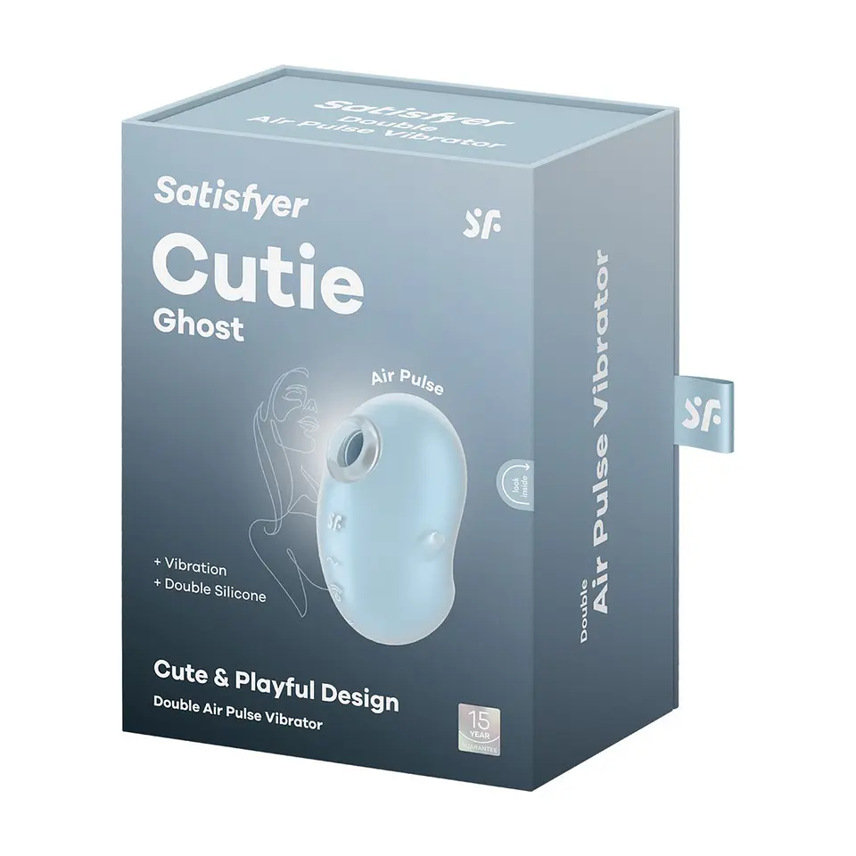 Vibrador Cutie Ghost - Air Pulse Vibrator - Satisfyer 5