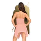 Camisa de Noite e Tanga Sweet Beast Penthouse Rosa - Thumbnail 2