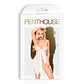 Camisa de Noite e Tanga Sweet Beast Penthouse Branca - Thumbnail 3