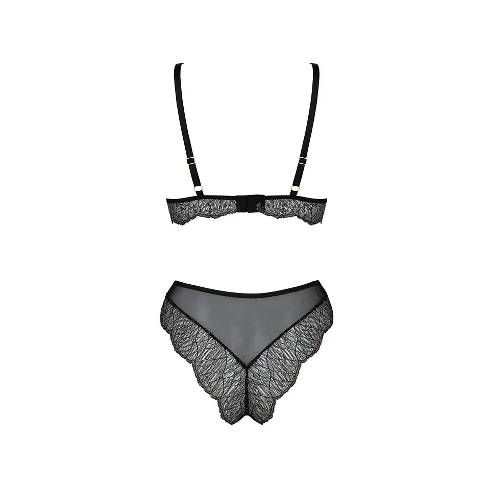 Conjunto de 2 Peças Amberly Preto Passion 4