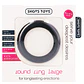 Anel para o Pénis Round Ring Large Preto Shots Toys - Thumbnail 2