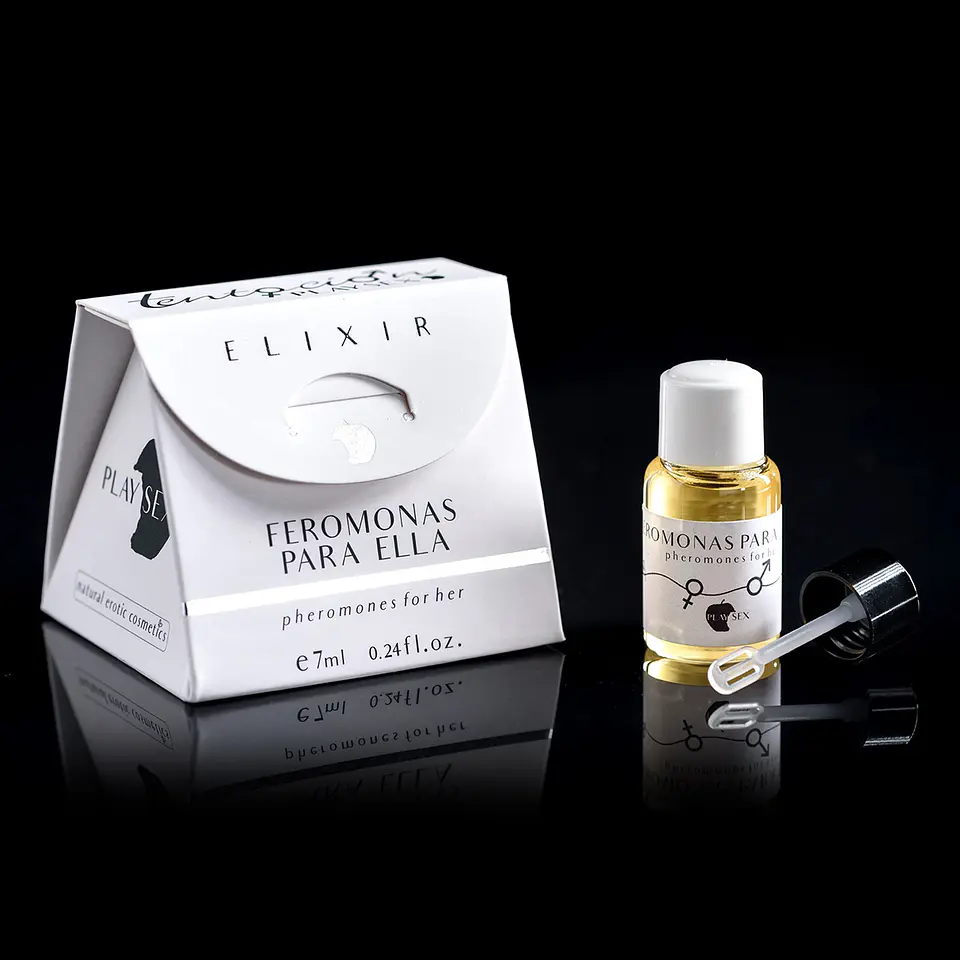 Coffret Elixir com Feromonas + Espátula para Ela 7ml Tentación Play Sex 1