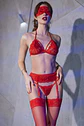 Conjunto de 5 Peças Vermelho Chilirose (CR-4467) - Thumbnail 3