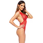 Body Veronica Vermelho Beauty Night Fashion - Thumbnail 4