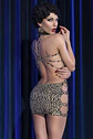 Mini Vestido Leopardo Chilirose - Thumbnail 4