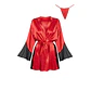 Robe e Tanga Sara Vermelho Beauty Night Fashion - Thumbnail 3