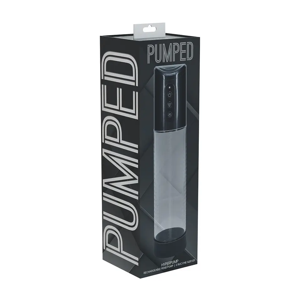 Bomba Recarregável para o Pénis Hyperpump Gun Metal Pumped 2