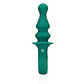 Plug Anal Peão com Vibração Peacock Plume Loveline - Thumbnail 5