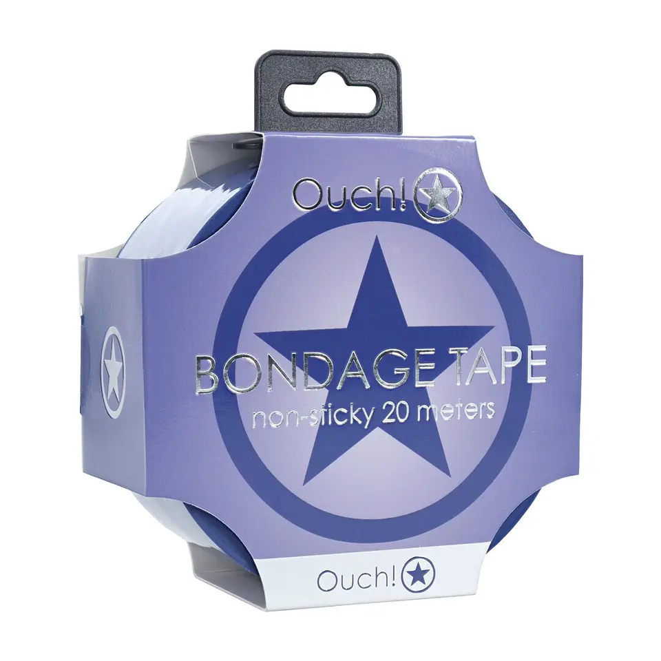 Fita Bondage PVC Non-Stick 20 M Navy Ouch! 1