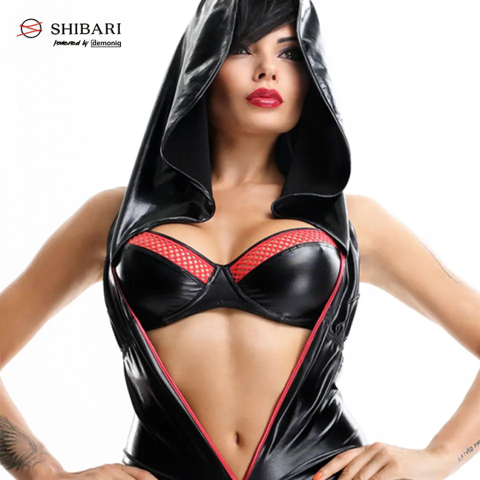 Macacão Hoshi Shibari Demoniq Preto 3