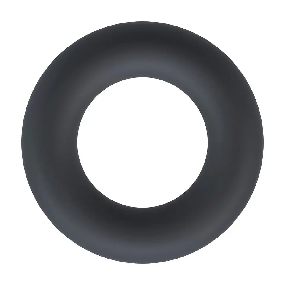 Anel para o Pénis em Silicone Líquido L Preto Levelz 1