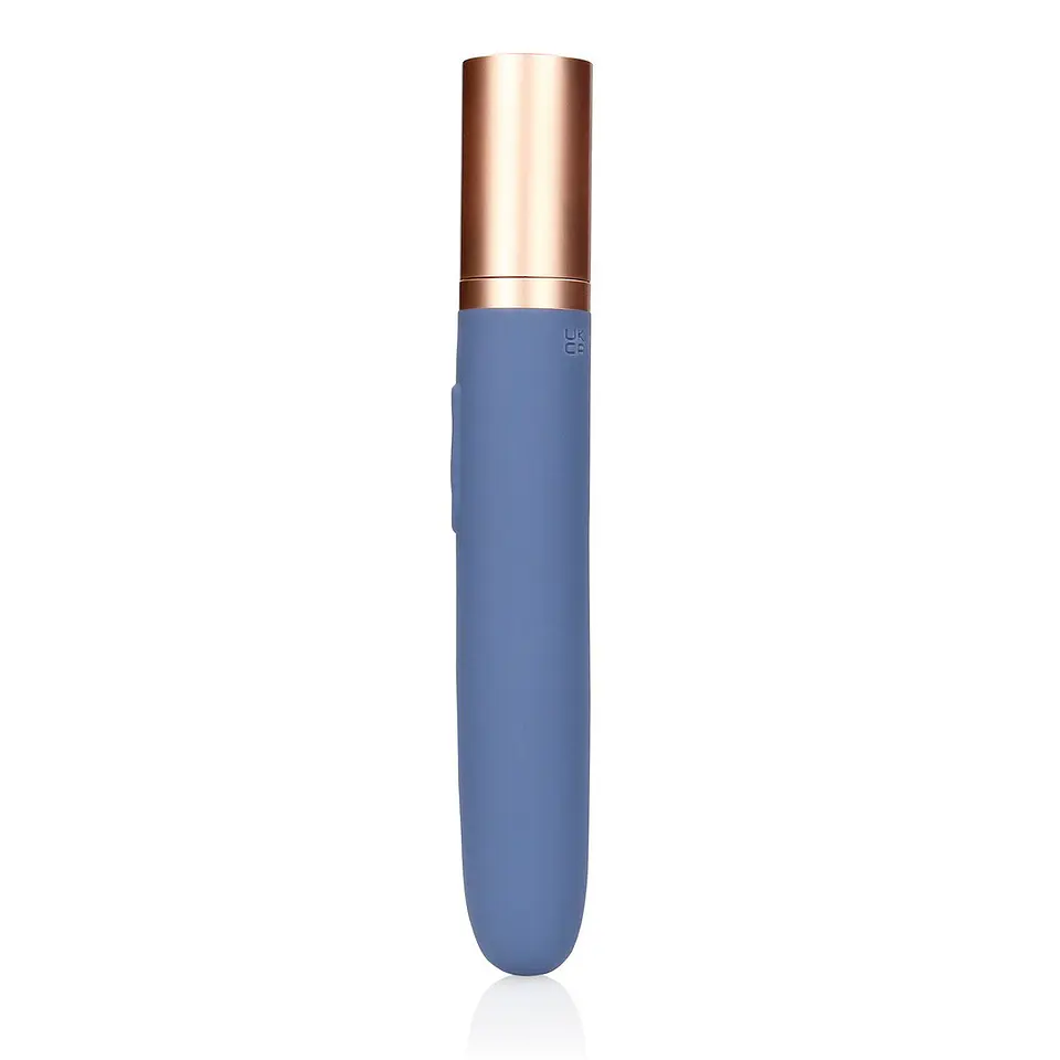 Vibrador de Viagem com Compartimento para Lubrificante Blue Horizon Loveline 6