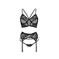 Conjunto de 3 Peças Ryanne Preto Beauty Night Fashion - Thumbnail 2