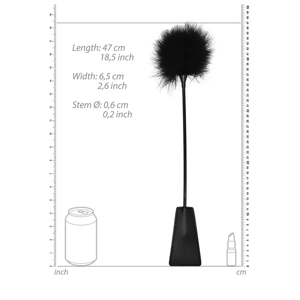 Espanador de Plumas com Chibata Ouch! 3