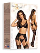 Conjunto de 3 Peças Obsidian Desire Set Beauty Night Fashion Preto - Thumbnail 2
