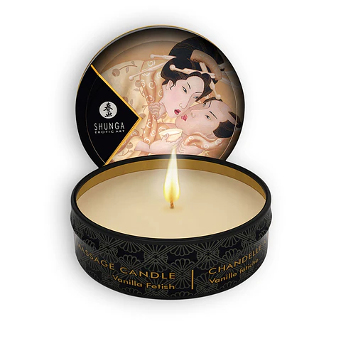 Vela de Massagem Afrodisíaca Shunga Baunilha 30ml Shunga Erotic Art