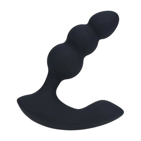 Estimulador de Próstata em Silicone Líquido com Vibração e Comando Remoto Levelz
