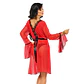 Camisa de Noite e Tanga Valentina Vermelho Beauty Night Fashion - Thumbnail 2