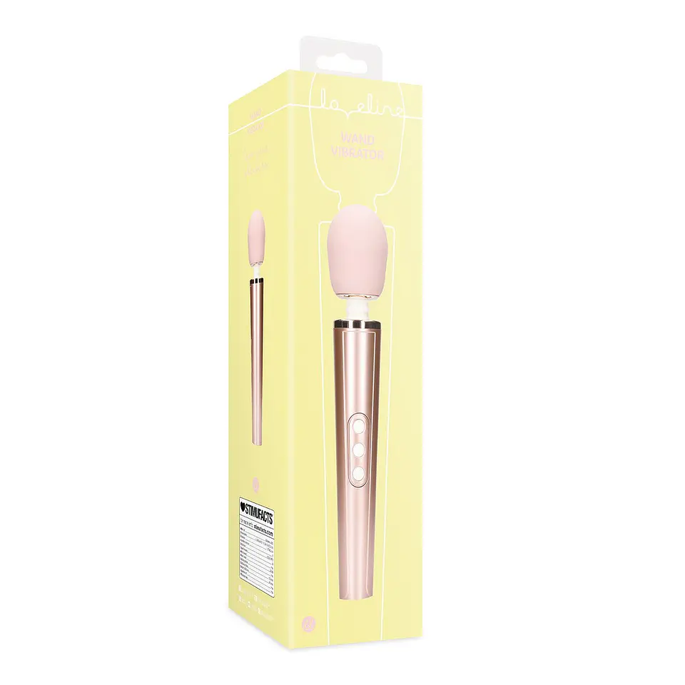 Varinha Massajadora Rose Pink Loveline 2