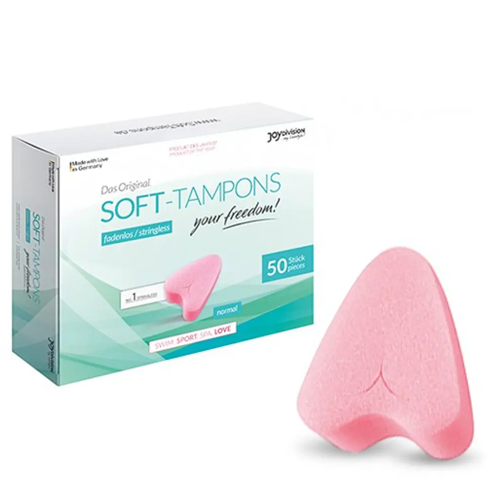 Caixa com 50 Tampões Soft-Tampons Normal Soft Tampons 1