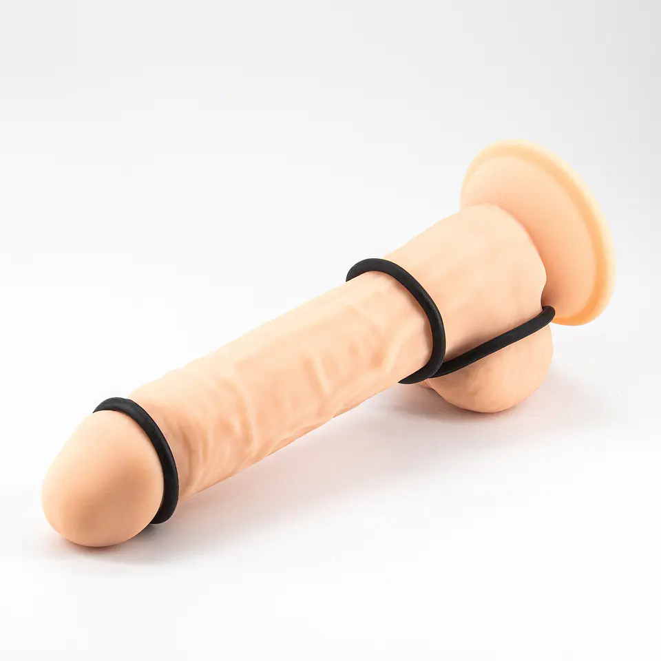 Daltons Conjunto de Anéis de Silicone para o Pénis Crushious 4