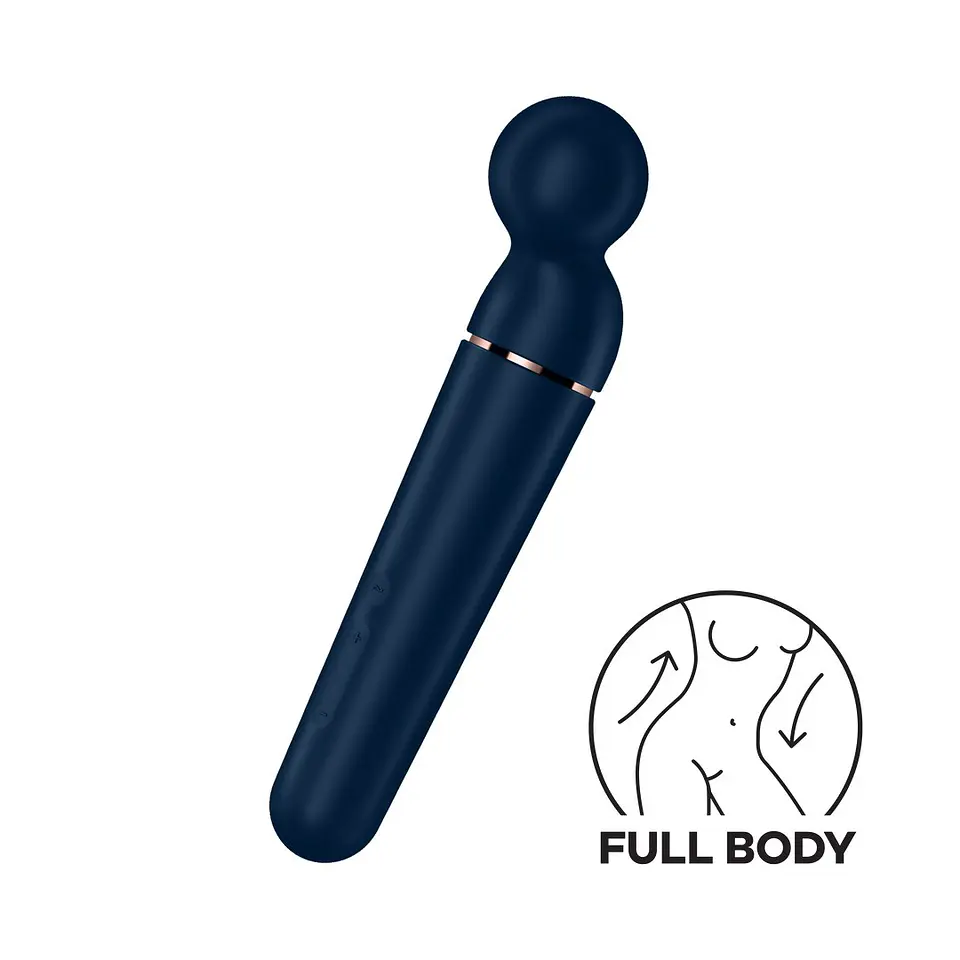 Varinha Planet Wand-Er Azul/Rose Gold Satisfyer 1